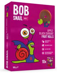 Bob Snail Przekąska Jabłko-Czarna Porzeczka 100G