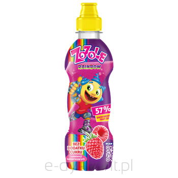 Zozole Rainbow Napój Niegazowany Malinowy 300 Ml