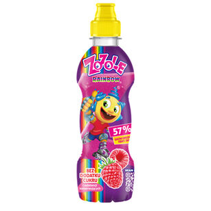 Zozole Rainbow Napój Niegazowany Malinowy 300 Ml