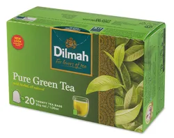 Herbata DILMAH, zielona, 20 torebek