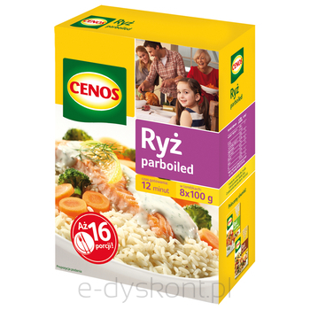 Cenos Ryż Paraboiled 8X100 G