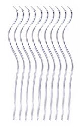 Świeczki spiralne Part Go, 14cm, 10 szt., srebrne