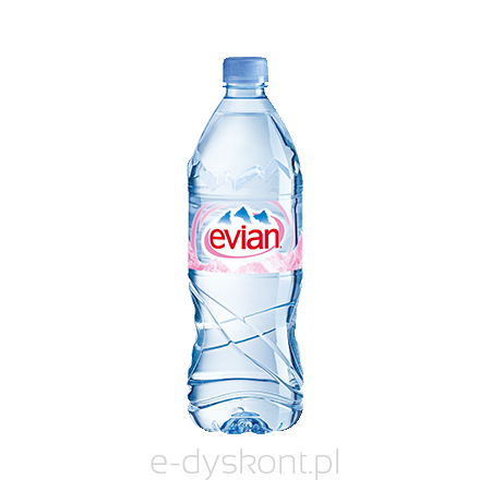 Woda Evian Mineralna 1L Pet