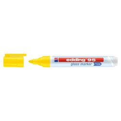 Edding Marker Do Powierzchni Szklanych E-95 1,5-3 Mm, Żółty