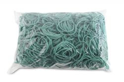 Office Products Gumki Recepturki średnica 50mm, 1,5x3mm, 60% kauczuku, 1000g, zgrzewka, zielone