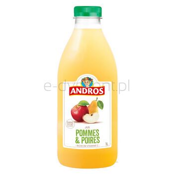 Andros Sok z jabłek i gruszek, z witaminą C 1 l SK