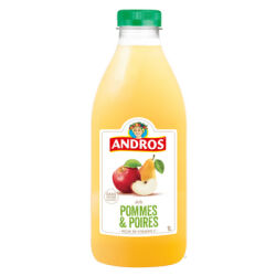 Andros Sok z jabłek i gruszek, z witaminą C 1 l SK