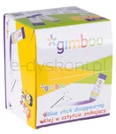 Klej w sztyfcie GIMBOO, PVP, trójkątny, znikający, 15g, 1 szt., pakowany w displayu, fioletowy - 5