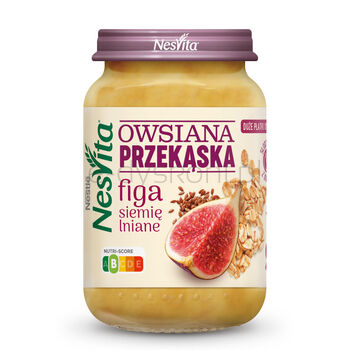 Nesvita Owsiana Przekąska Figa Siemię Lniane 190g