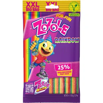Mieszko Zozole Żelki Rainbow 150G Mieszko