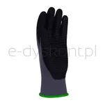 Rękawice Donau Safety Flex-Dotted, Kat. Ii, Rozm. 11, Szare - 3