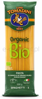 Makaron spaghetti BIO 500 g Tomadini