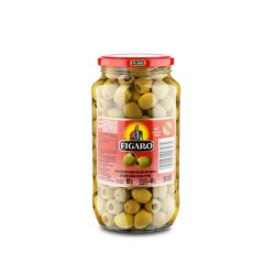 Figaro Hiszpańskie oliwki zielone drylowane pasteryzowane 920 g/450 g 