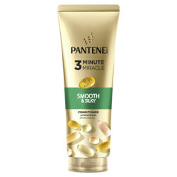 Pantene Pro-V Smooth  Sleek 3 Minute Miracle Odżywka 220 Ml Do Włosów Puszących Się