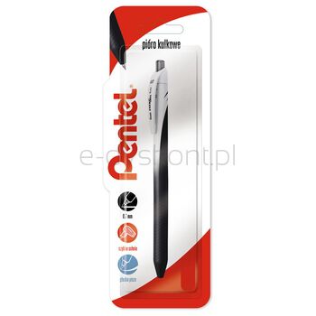 Pentel Pióro kulkowe EnerGel BL437/czarne x 1