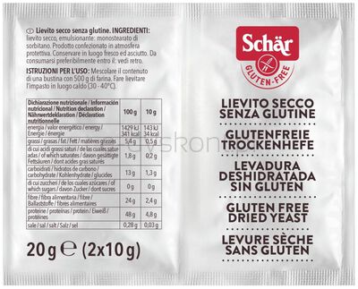 Lievito- drożdże suche BEZGL. 20 g