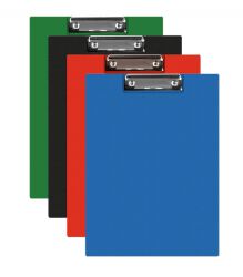 Q=Connect Clipboard Teczka, Pvc, A4 Mix Kolorów