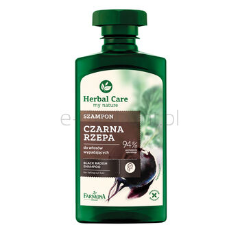 Herbal Care Szampon Do Włosów Czarna Rzepa 330 Ml