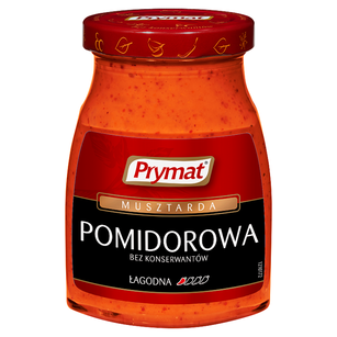 Prymat Musztarda Pomidorowa 185G 