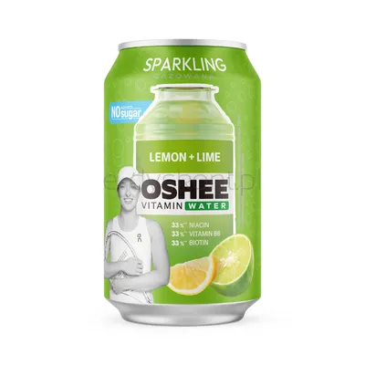 Napój OSHEE Vitamin Water Sparkling Cytryna - Limonka 330 ml