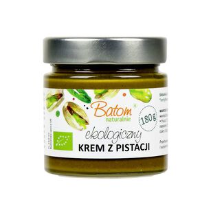 Krem Z Pistacji 100 % Bio 180 G - Batom [BIO]