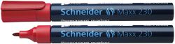 Schneider Marker permanentny Maxx 230, okrągły, 1-3mm, czerwony