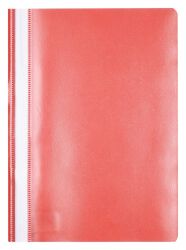 Office Products Skoroszyt, 120/180 Mic, Pp, Czerwony