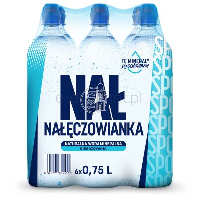 Nałęczowianka Woda Naturalna Niegazowana 0,75 l SK