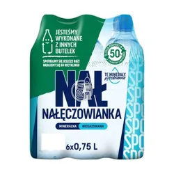 Nałęczowianka Naturalna woda mineralna niegazowana 0,75 l