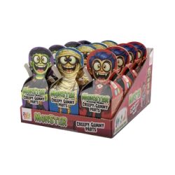 SweetnFun Monster BOXES - Creepy GUMMY BODY PARTS Przerażające żelki w kształtach ciała 50 g