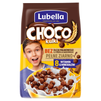 Lubella Mlekołaki Choco Kulki Zbożowe O Smaku Czekoladowym 250 G