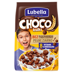 Lubella Mlekołaki Choco Kulki Zbożowe O Smaku Czekoladowym 250 G
