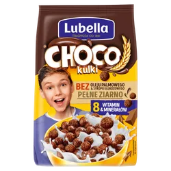 Lubella Mlekołaki Choco Kulki Zbożowe O Smaku Czekoladowym 250 G