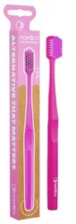 Szczoteczka do zębów z pla (bioplastiku) biodegradowalna, różowa