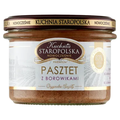 Pasztet Z Borowikami 160G