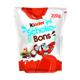 KINDER SCHOKO-BONS, czekoladki z nadzieniem 200g