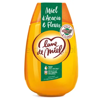 Miód akacjowo - wielokwiatowy 500 g Lune de Miel