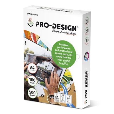 Pro-Design Fsc Papier Kserosatynowany, Klasa A++, A4, 168Cie, 100Gsm, 500 Ark. 
