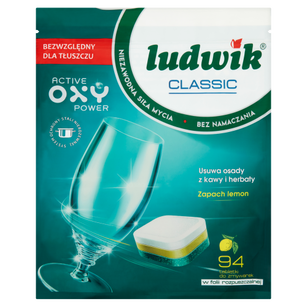 Ludwik Tabletki Do Zmywarek Classic Lemon 94 Szt. Doypack