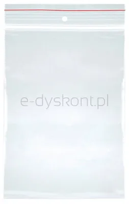 Torebka Strunowa Office Products, Ldpe, 200X400Mm, 100Szt., Transparentna