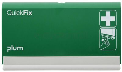 QuickFix Dozownik na plastry PLUM pusty, do montażu na ścianie, zielony