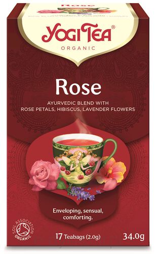 Herbatka Tao Rose Bio (17 X 2 G) 34 G - Yogi Tea [BIO]