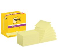 Karteczki Samoprzylepne Post-It Super Sticky Z-Notes Do Podajnika, 76X127Mm, 12X90 Kart., Żółty 