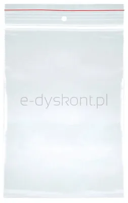 Torebka Strunowa Office Products, Ldpe, 100X120Mm, 100Szt., Transparentna