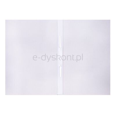 Skoroszyt zawieszkowy OFFICE PRODUCTS Budget, karton, nadruk, 1/1, A4, 250gsm, biały