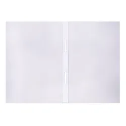 Skoroszyt zawieszkowy OFFICE PRODUCTS Budget, karton, nadruk, 1/1, A4, 250gsm, biały