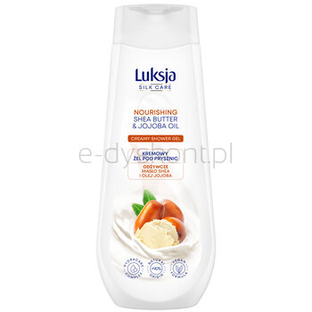 Luksja Żel Pod Prysznic Silk Care Kremowy Masło Shea I Olej Jojoba 500 Ml