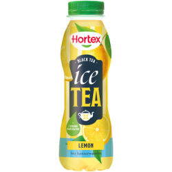 Hortex Ice Tea Napój jabłkowo-cytrynowy z dodatkiem ekstraktu z liści czarnej herbaty butelka Pet 400ml SK