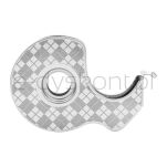 Scotch Dyspenser taśmy ze stali nierdzewnej + 2x taśma Magic™ 19mm x 13,9m, srebrny - 4