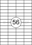 Office Product Etykiety 52,5x21,2mm, białe, 100 ark.  - 2